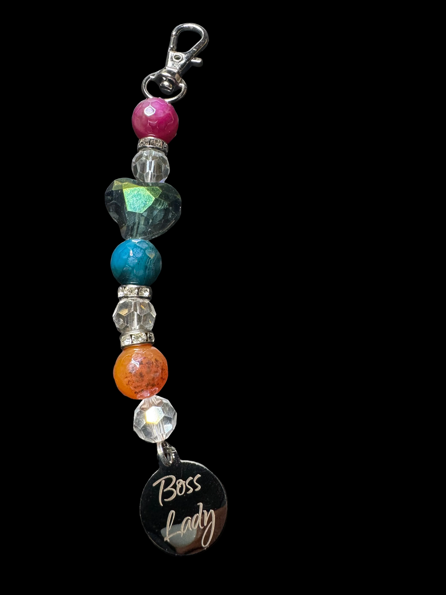 Boss Lady key chain