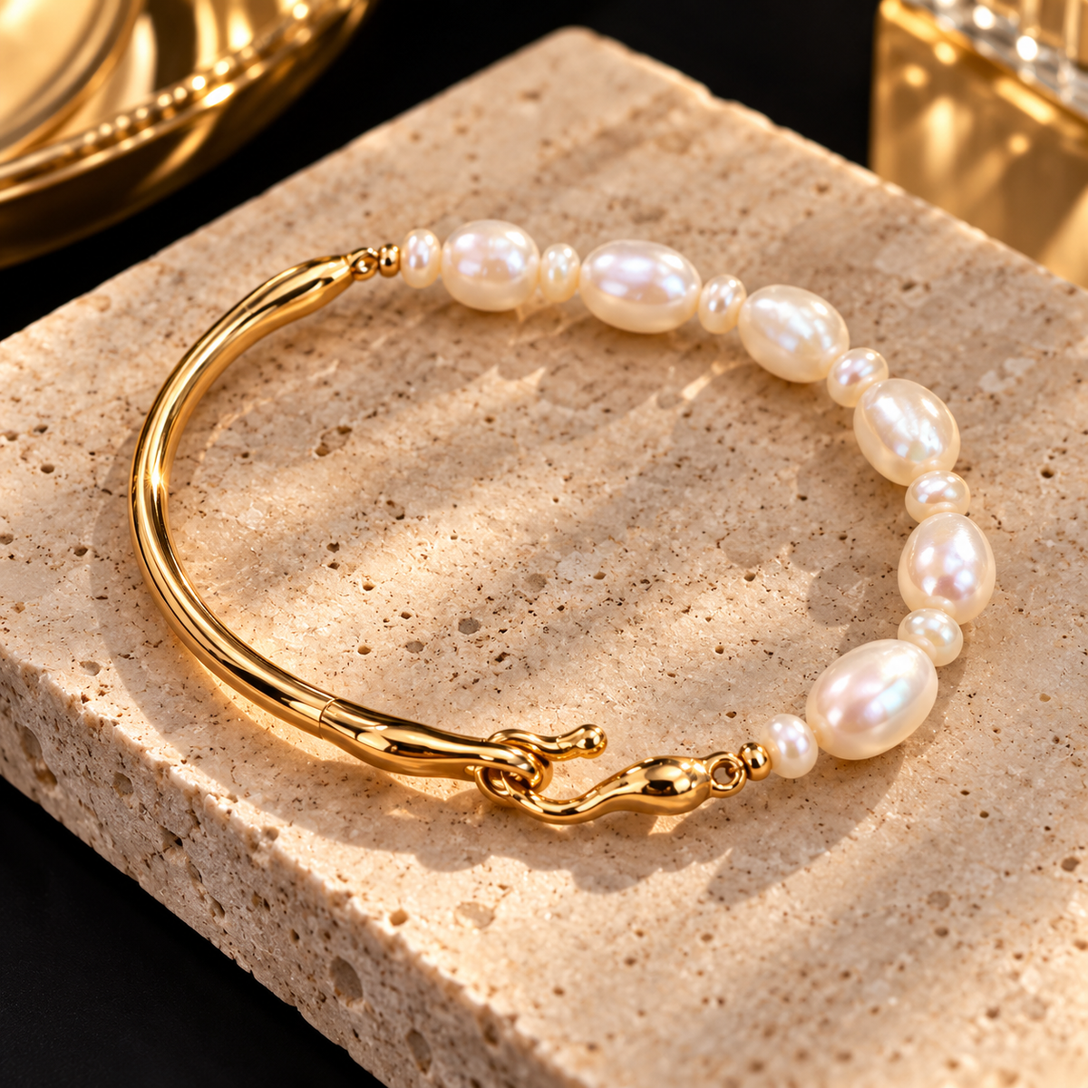Pearl Meets Gold ✨