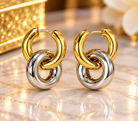 Linked In Luxury Hoops small