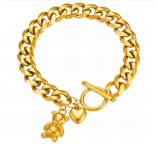 The Sweetheart Teddy bracelet