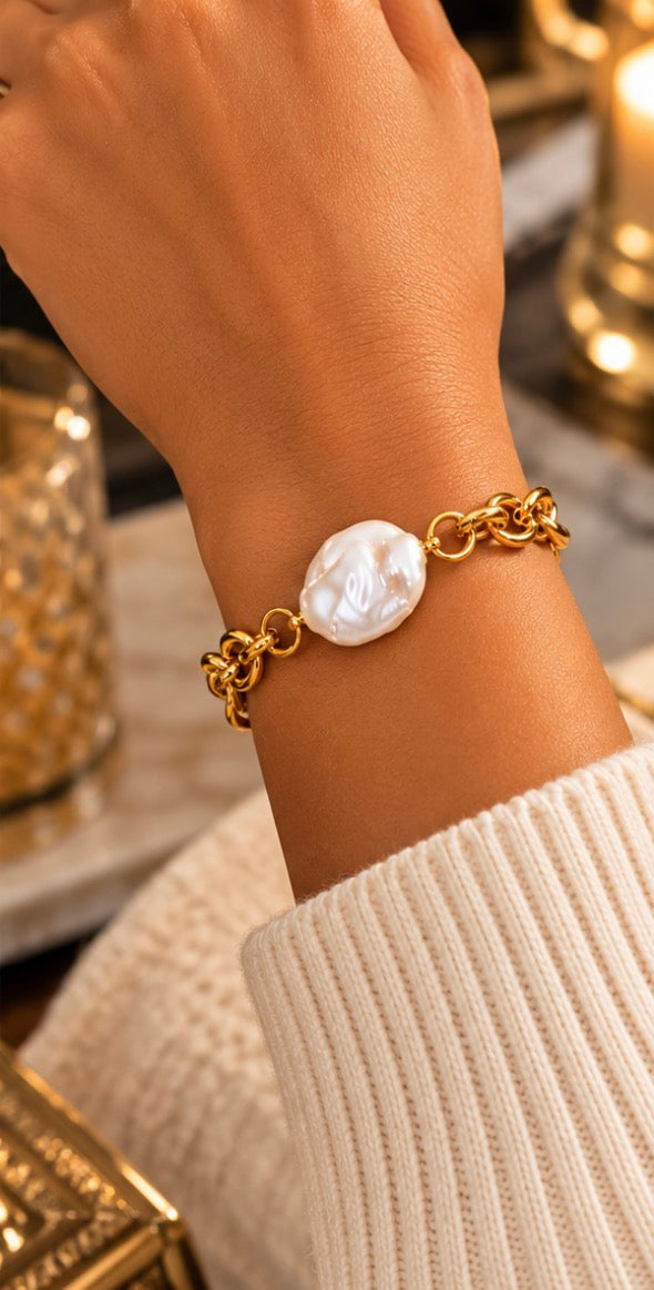 🤍 Pearl Perfection Bracelet