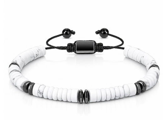 🖤 The Onyx & Marble Bracelet