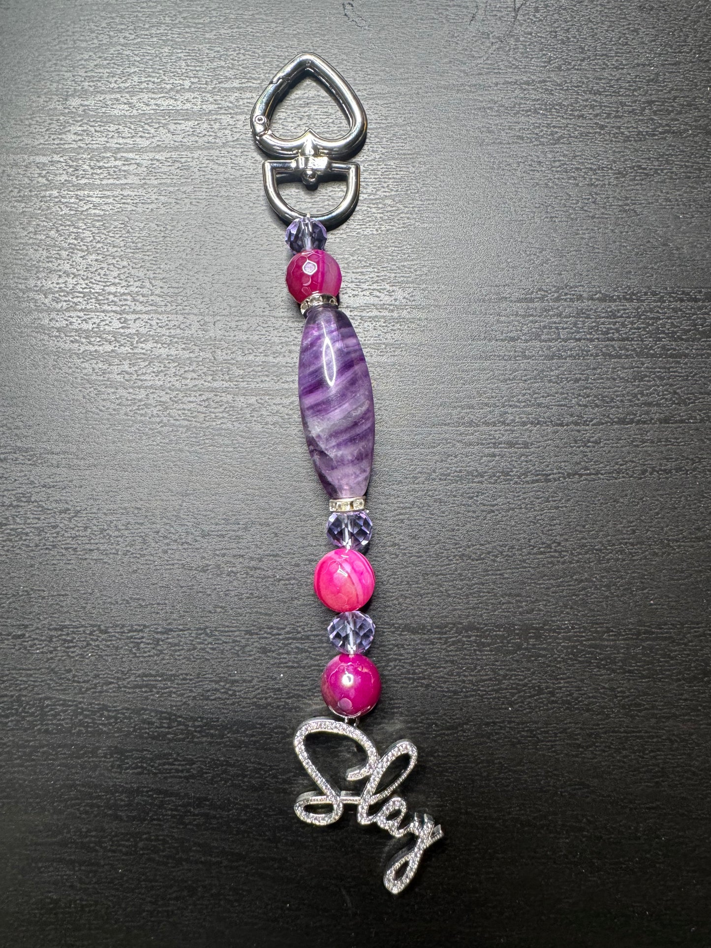 Slay key chain/bag charm