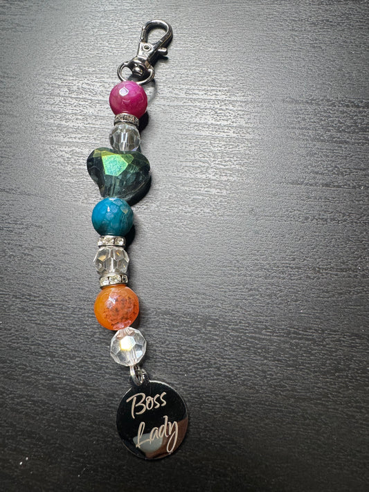 Boss Lady key chain