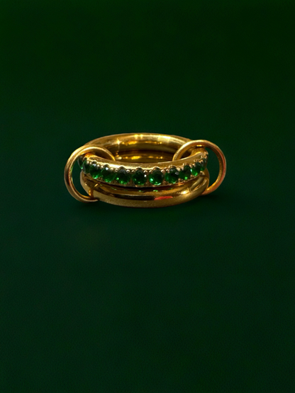 Emerald Green Ring