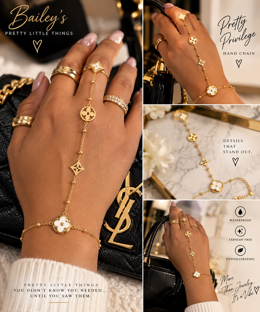 Pretty Privilege Hand Chain