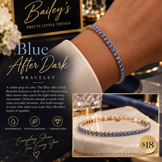 Blue After Dark Bracelet