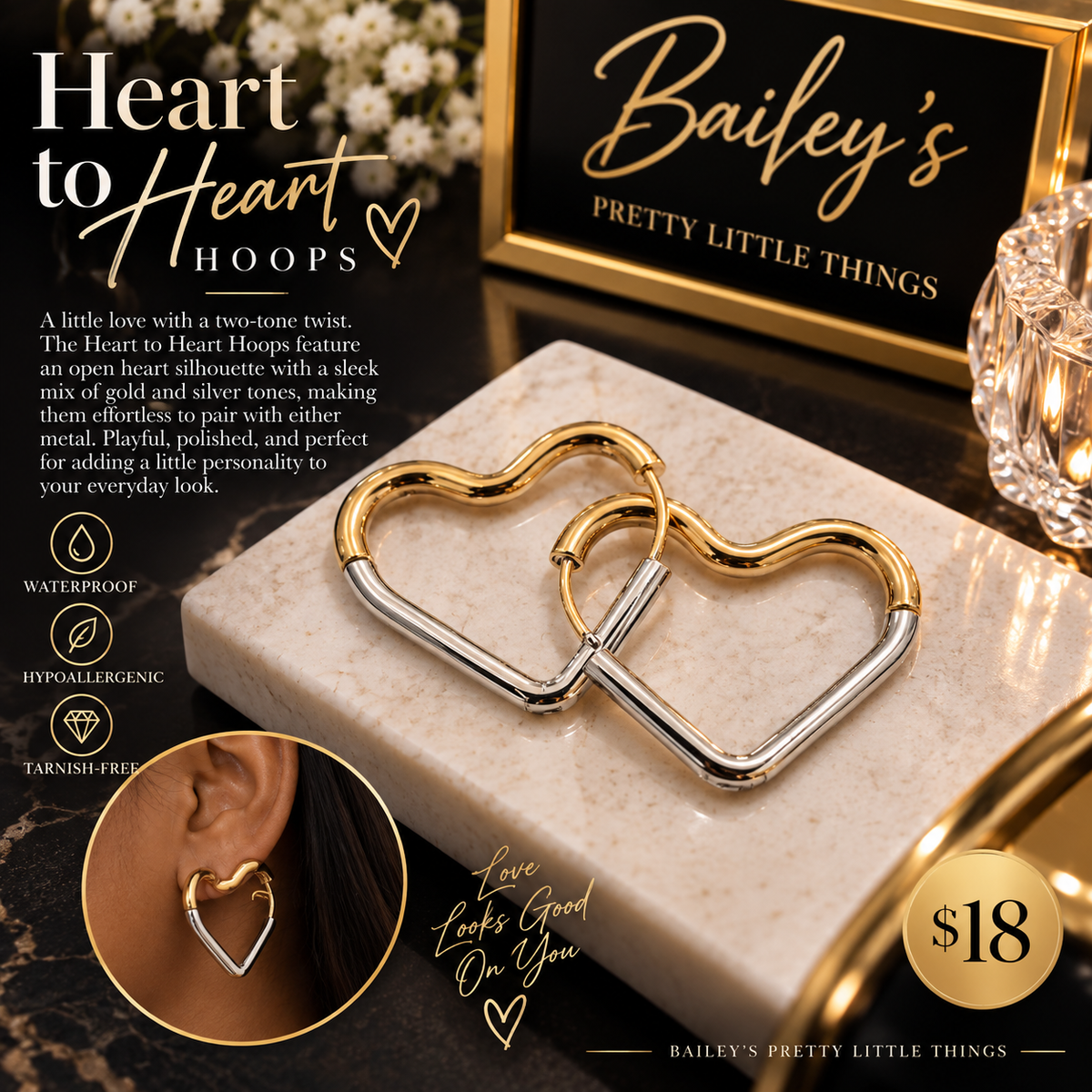 Heart 2 Heart Hoops💞