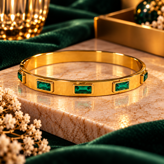 Ms Emerald Bangle