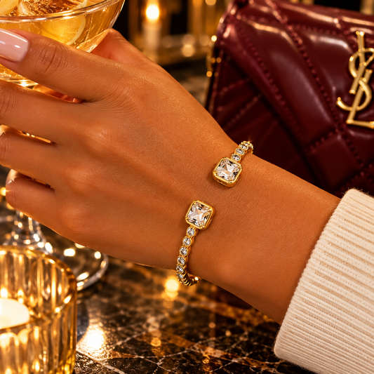 ✨ Double Take Adjustable Bangle